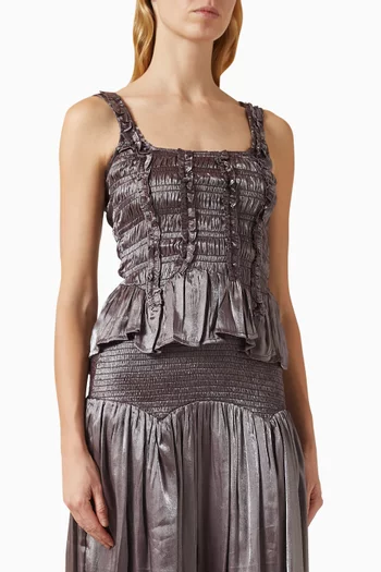 Raphi Cami Top in Satin