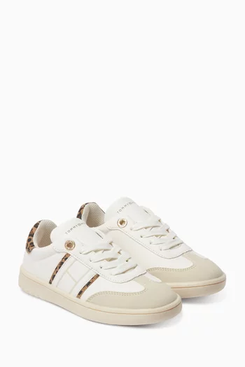 Jack Lace-up Sneakers in Faux Leather