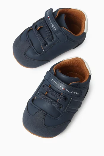 Baby Kiki Sneakers in Faux Leather