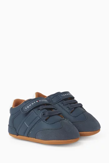 Baby Kiki Sneakers in Faux Leather
