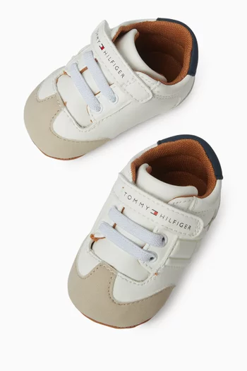 Baby Kiki Sneakers in Faux Leather