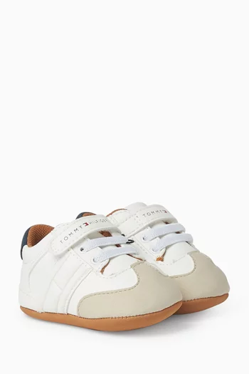 Baby Kiki Sneakers in Faux Leather