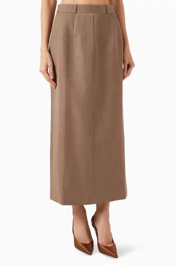 Dalia Skirt in Polycrepe