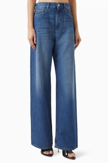 Type 02 Wide-leg Jeans in Recycled Denim