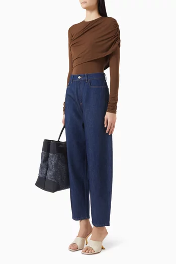 Type 03 Barrel-leg Jeans in Recycled Denim
