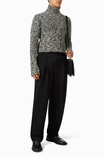 Turtleneck Sweater in Knit