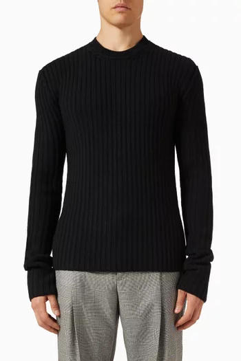 Round-neck Sweater in Knit