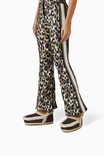 EVX Patch Boots in Suede & Sheepskin