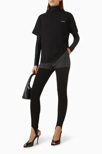 Hybrid Ribbed Pants