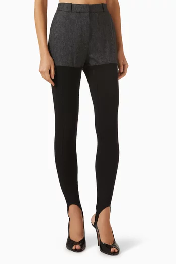 Hybrid Ribbed Pants