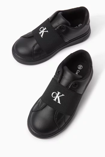 Manhattan Slip-on Sneakers in Faux Leather