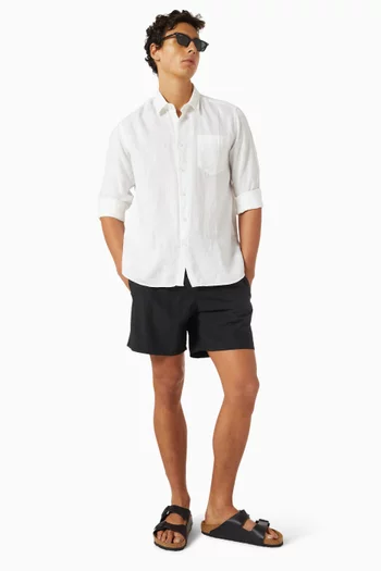Long-sleeves Shirt in Linen