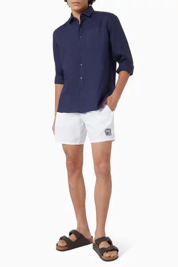 Long-sleeves Shirt in Linen