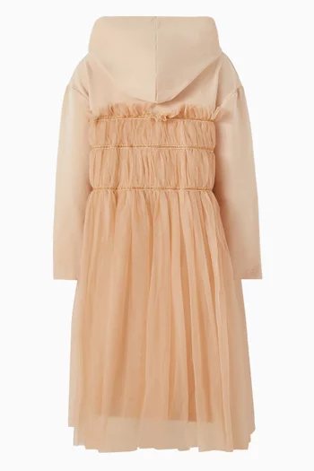 Ena Hooded Dress in Tulle