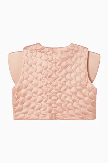 Butterfly Embossed Vest