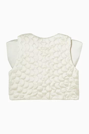 Butterfly Embossed Vest