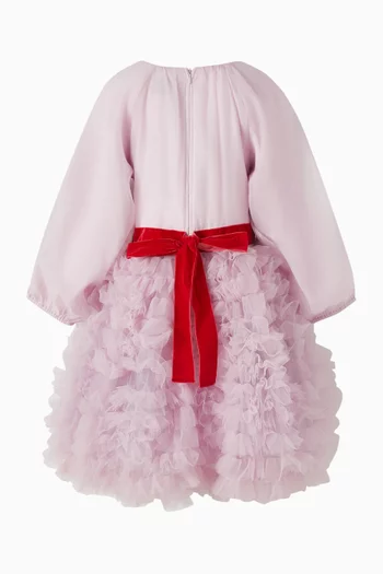 Ruffled Tutu Banded Dress