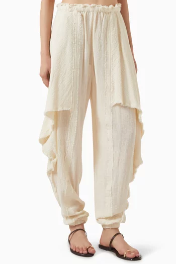 Baazal Pants in Cotton Gauze