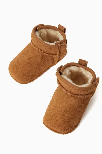 Classic Ultra Mini Baby Boots in Suede