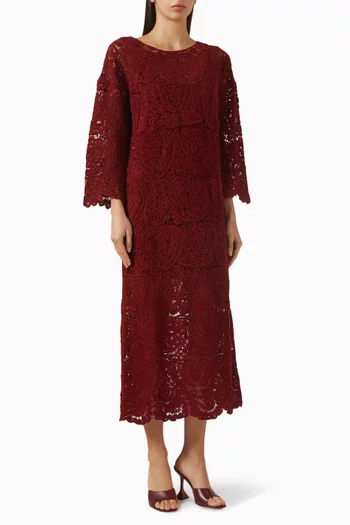Ciko Dress in Velvet-silk