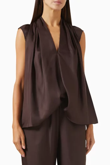 Sade Top in Silk