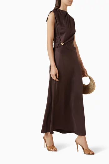 Roan Draped Dress