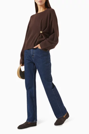 Bill Drape Sweater in Cashmere