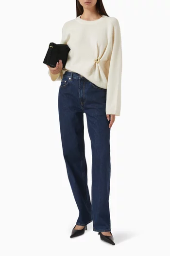 Bill Drape Sweater in Cashmere