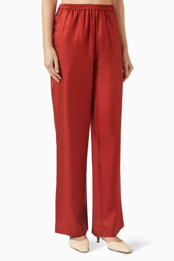 بنطال ألدرا حرير تويل