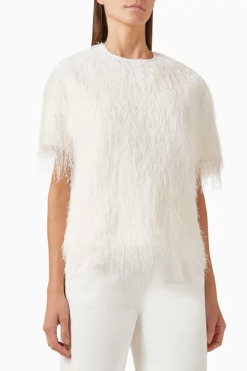 Zaro Fringe Top