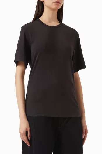 Short-sleeve T-shirt in Cotton
