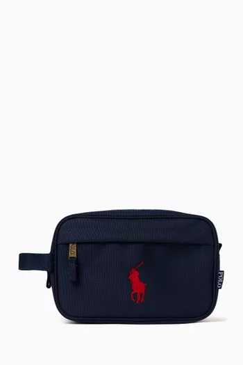 RLAN Logo-embroidered Toiletry Bag