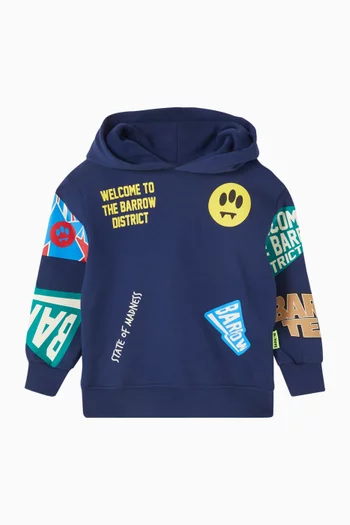 State Of Barrow Hoodie in Cotton Fleece