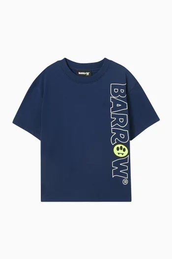 Verticle Logo T-shirt in Cotton