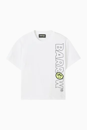 Verticle Logo T-shirt in Cotton