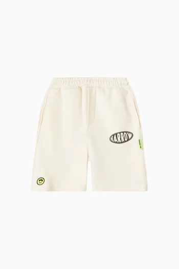 Logo Sweatshorts in Cotton