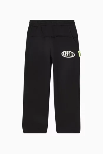 Relaxed Sweatpants in Cotton