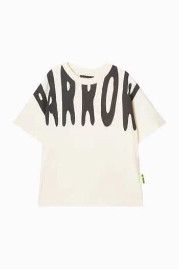 تي شيرت بطبعة جيرسيه