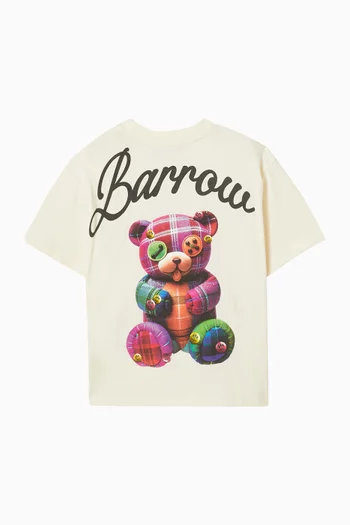 Printed T-shirt in Cotton