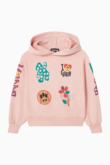 Doodle-print Hoodie