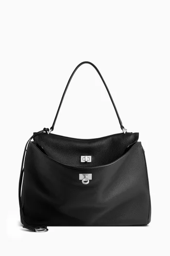 Medium Rodeo Handbag in Grained Calfskin