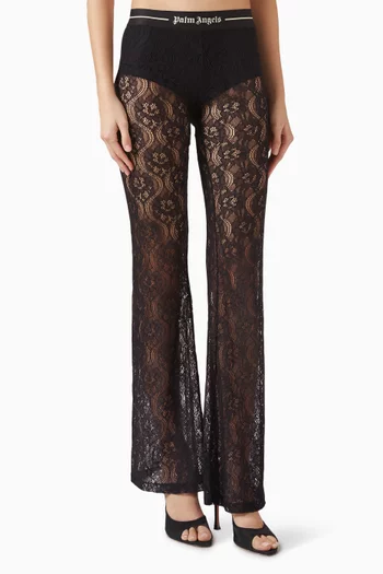 Classic Logo Pants in Lace