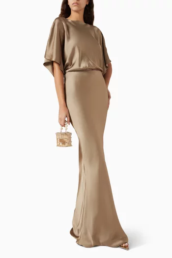 Obie Gown in Satin