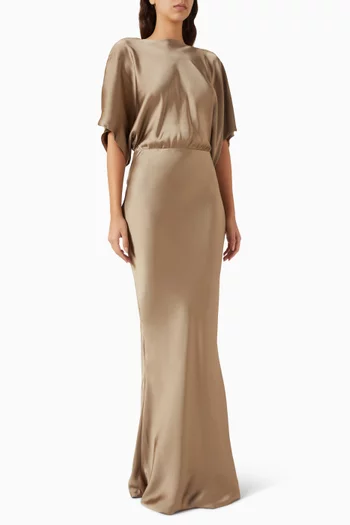 Obie Gown in Satin