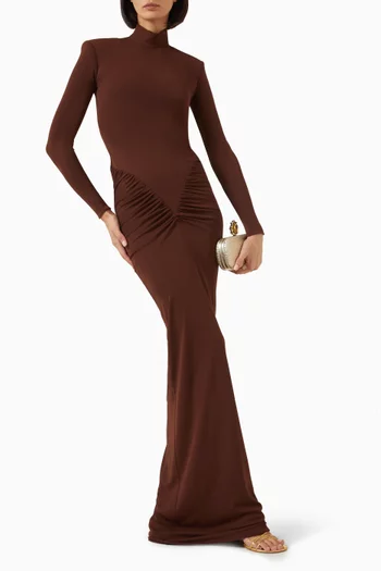 Darja Gown in Jersey