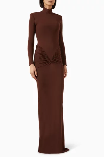 Darja Gown in Jersey