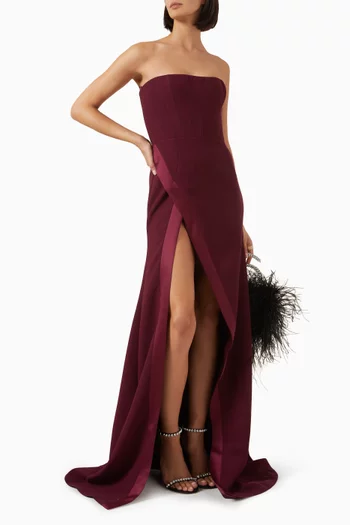 Nefertiti Slit Gown