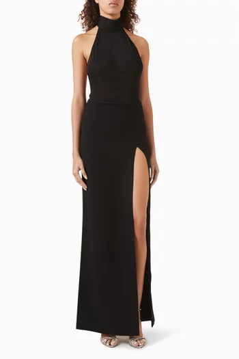 فستان نينا بحمالة حول الرقبة