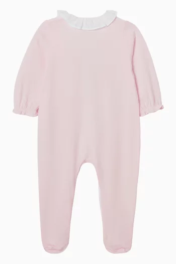 بيجاما مطرزة قطن