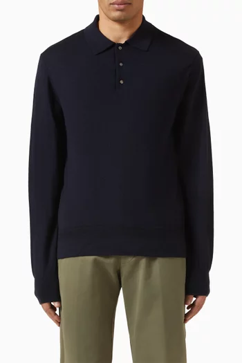 Brandon Polo in Merino Wool